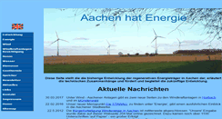 Desktop Screenshot of aachen-hat-energie.de