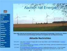 Tablet Screenshot of aachen-hat-energie.de